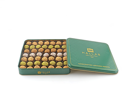 Tin Box of 775 gr Truffle Dates