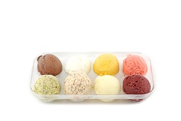 Box of Assorted Ice Cream Scoops