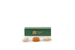 [Website] Drawer Box of 3 pieces Mixed Maamoul Mini - Bundle of 20 Boxes